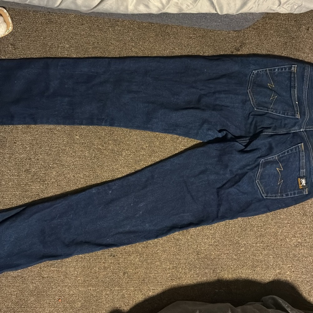 Parasuco Blue Straight Leg Jeans - Picture 2 of 2